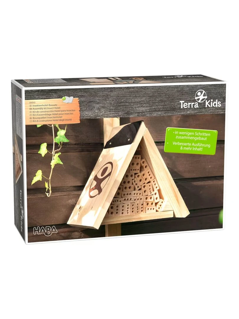 Kit d'assemblage Terra Kids : Hôtel pour insectes   N/A