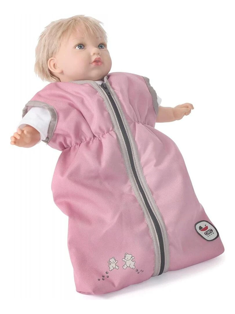 Gigoteuse pour poupée rose bonbon N/A