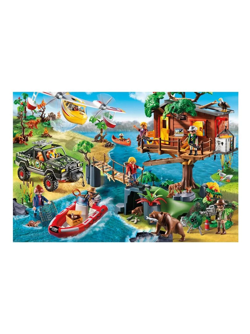 Puzzle 150 pièces : Playmobil : Cabane dans les Arbres N/A