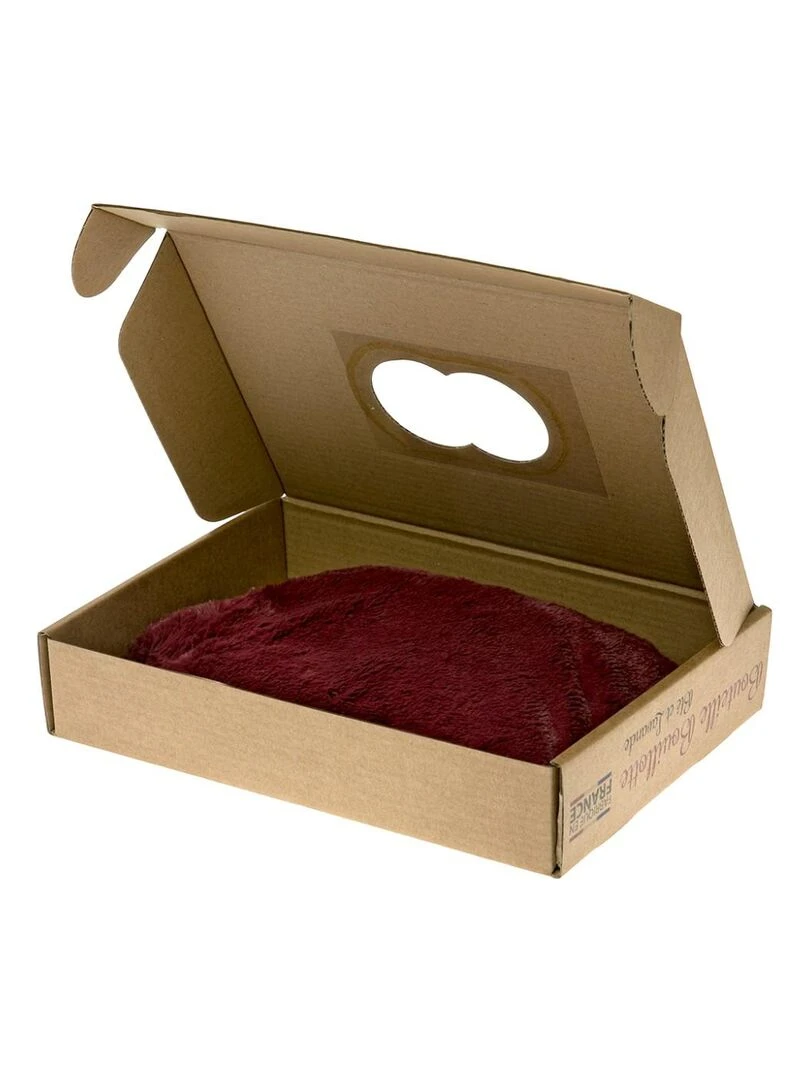 Bouteille Bouillotte micro ondes Prune Made in France Bordeaux
