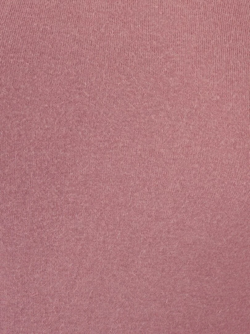 Tee shirt manches longues Thermolactyl Sensitive  biais fils brillants   Damart   Mauve