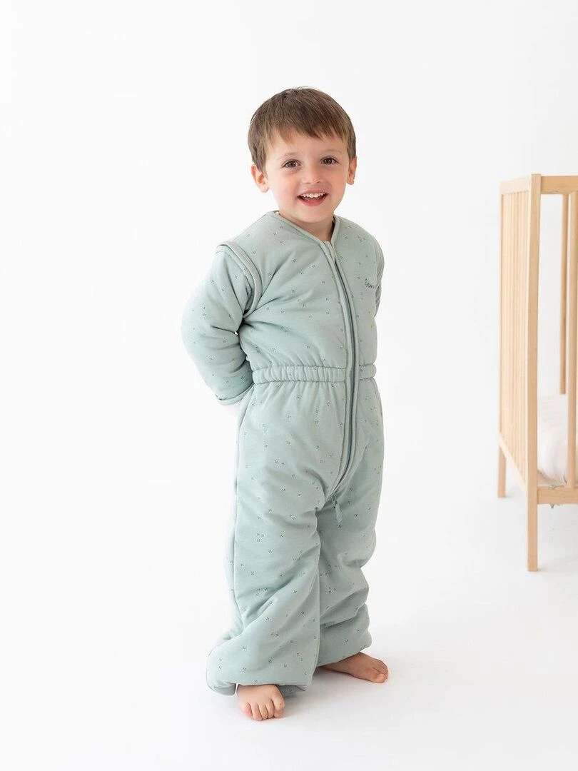 Bemini Gigoteuse 24 36 mois Pady jersey + jersey tog 3 Vert sapin