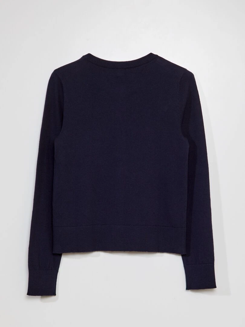 Gilet basique   So Easy   bleu marine