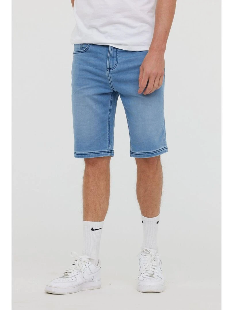 Lee Cooper Short coton regular NANOT Bleu ciel