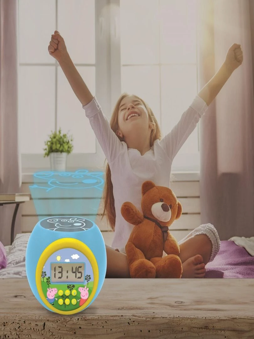 Réveil Projecteur Peppa Pig Avec Minuteur   N/A