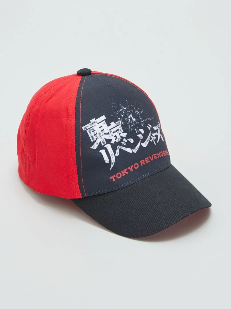 Casquette en toile 'Tokyo Revengers' Rouge