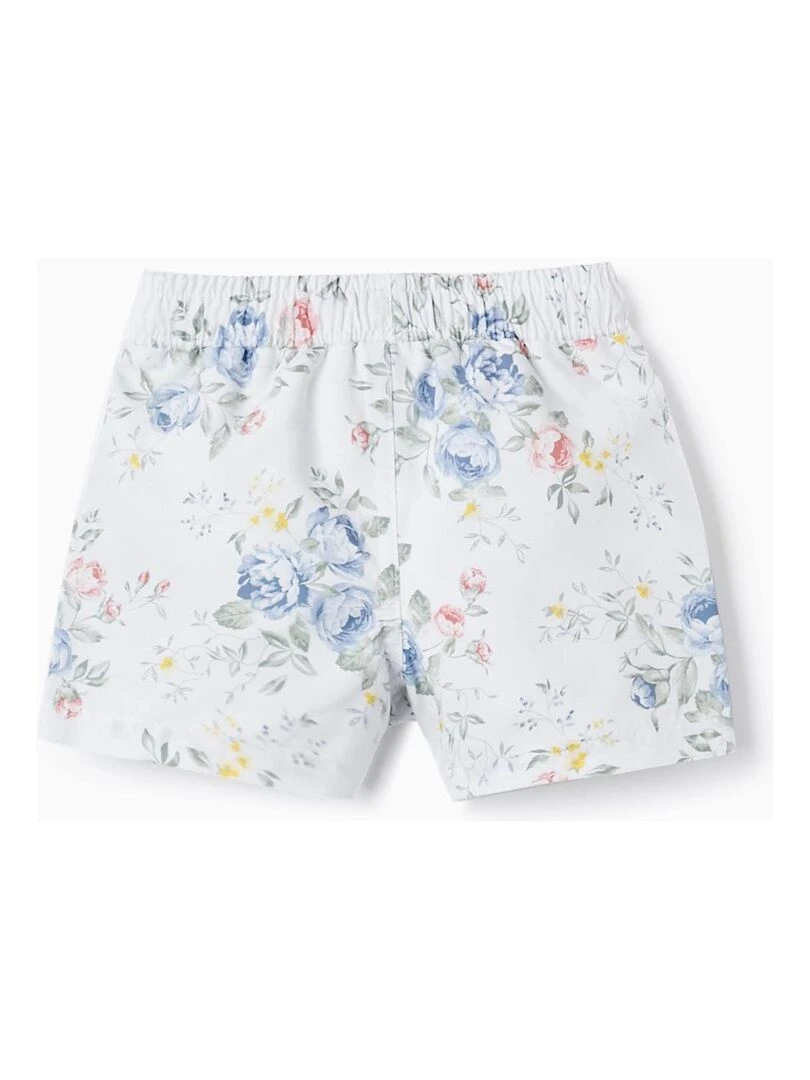 Short De Bain Avec Fleurs UPF 80 Pour Bébé Garçon 'You&Me' BROTHERS&SISTERS Beige clair