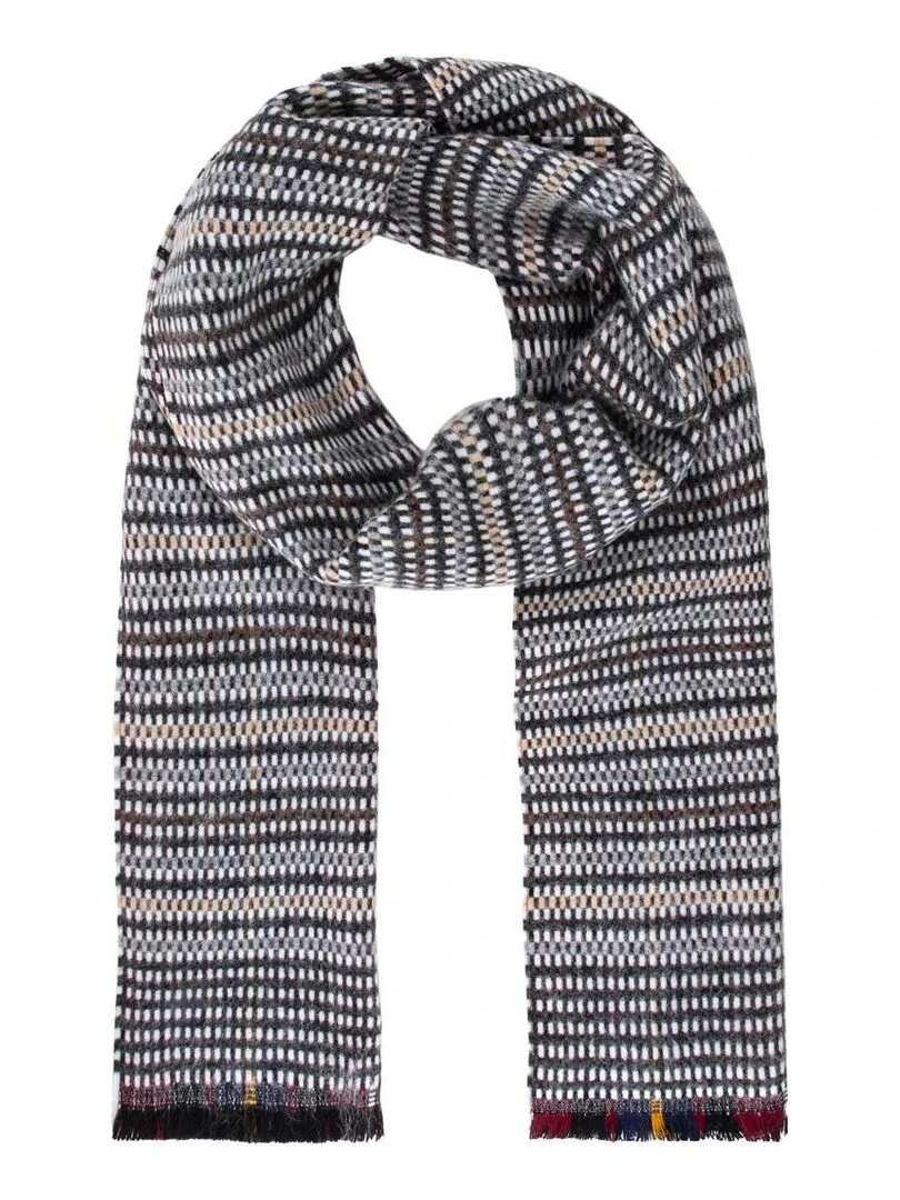 Echarpe Motus Fabriqué en France Gris