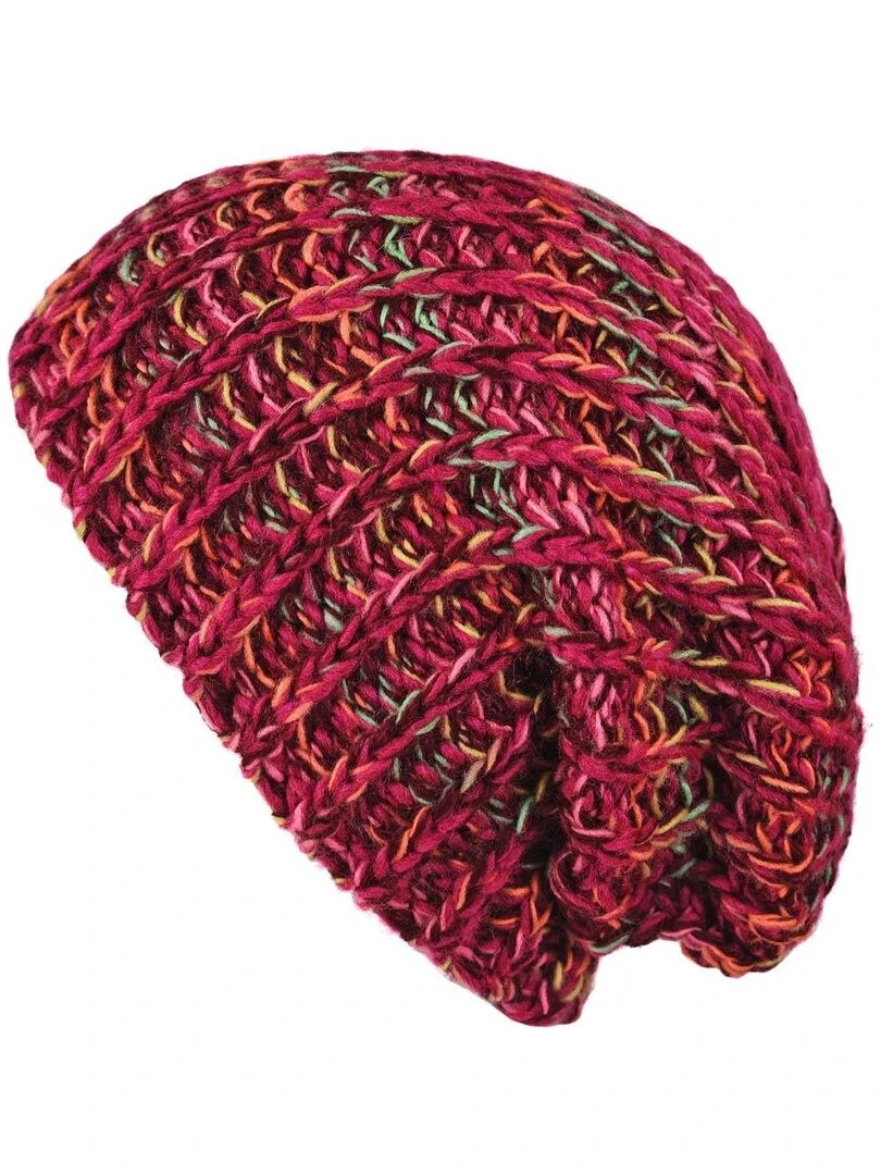 Bonnet long Leana Made in UE Rose fushia