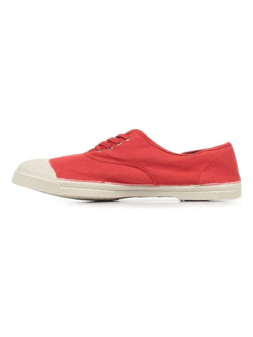 Baskets Bensimon Lacet   Rouge
