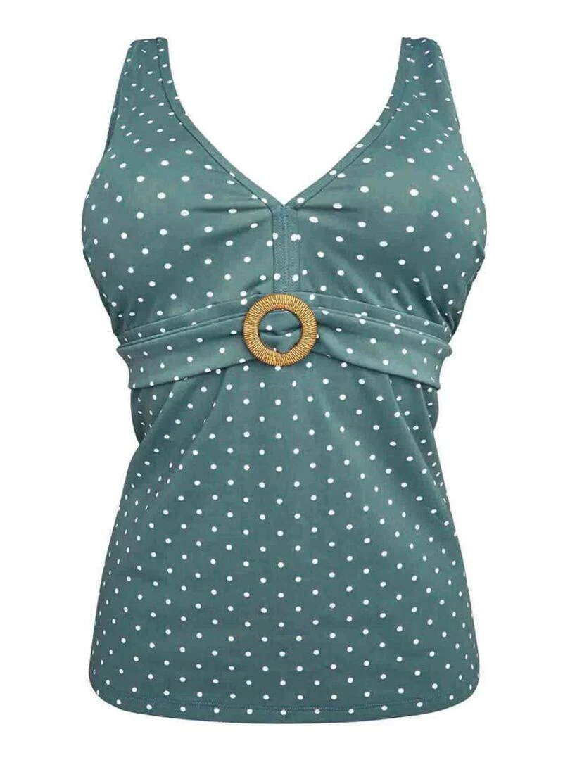Tankini FIGUIER Brigitte Bardot Bain Vert