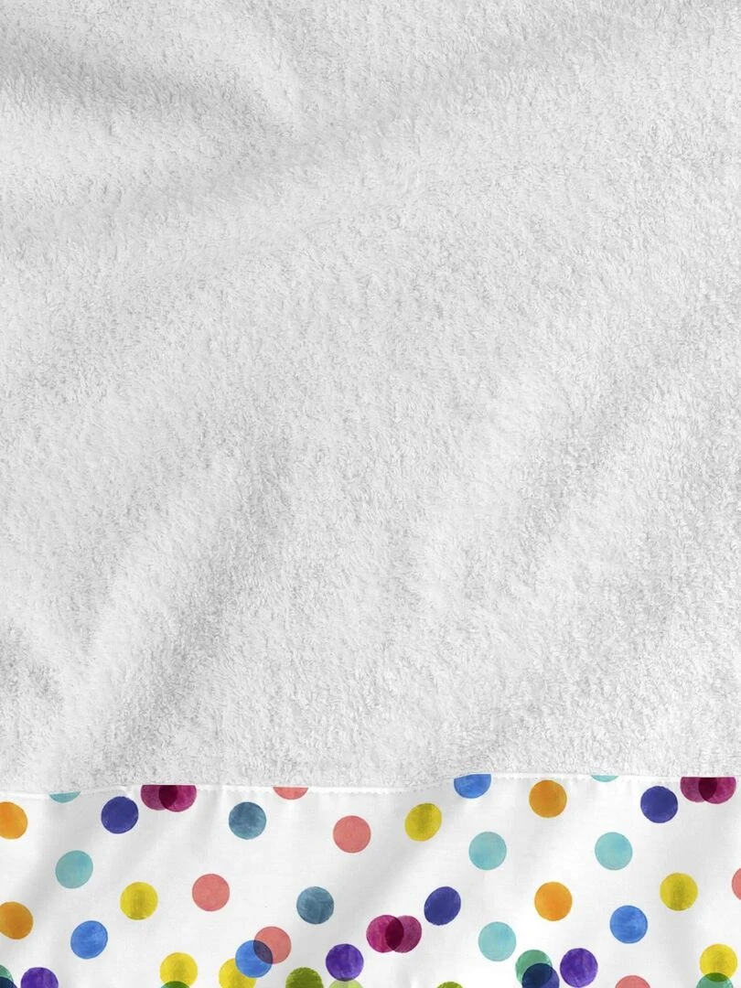 Lot de serviettes Confetti "Happyfriday"   Blanc