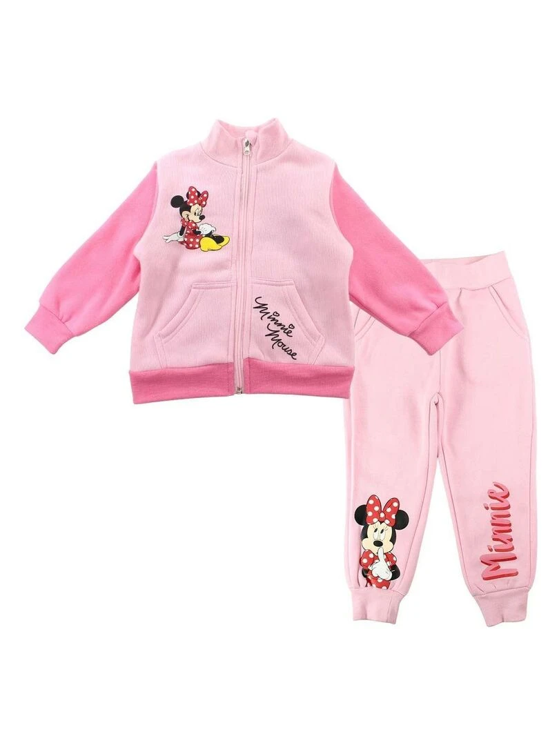 Disney Ensemble Veste pantalon fille Imprimé Minnie Rose