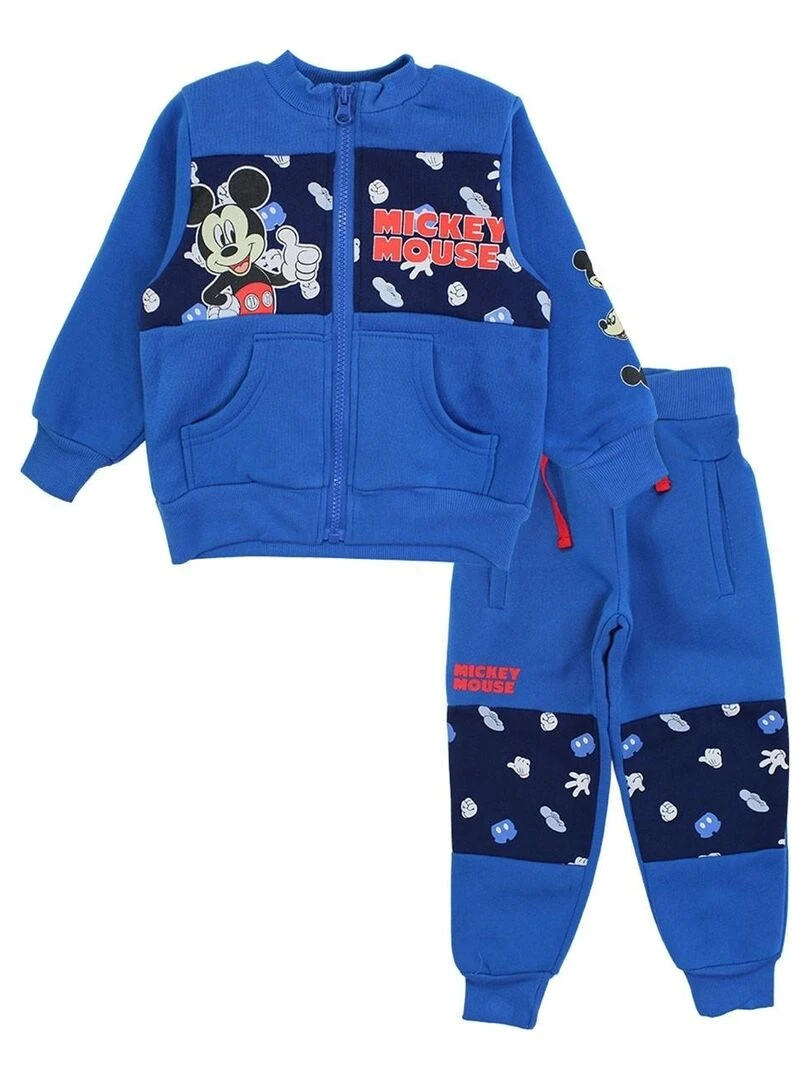 Disney Jogging garçon imprimé Mickey Bleu