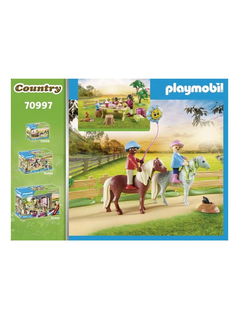 70997 'playmobil' Country Decoration Fete Poneys   N/A