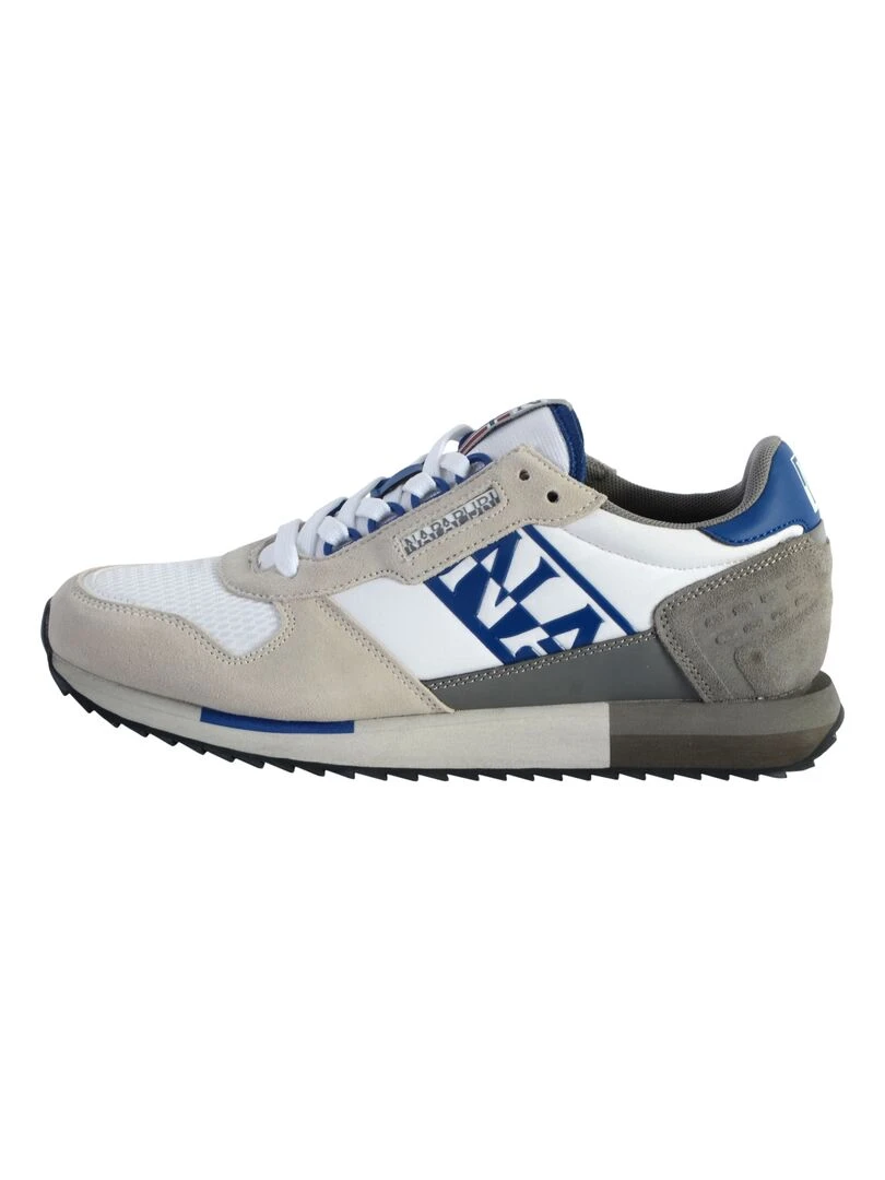 Basket Cuir Napapijri Virtus Blanc