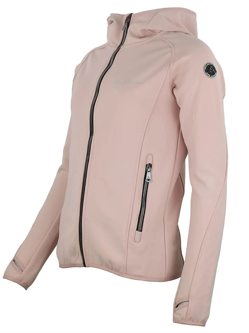 Blouson polarshell femme ACAMPO   Rose