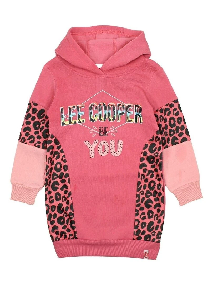 Lee Cooper Robe Pull fille imprimé Lee Cooper Rose