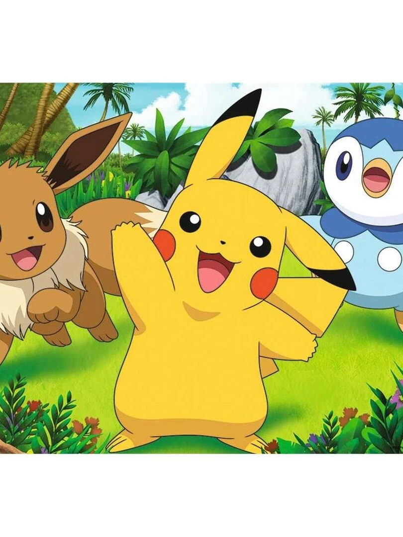 Puzzle pour enfants Pikachu et ses amis N/A