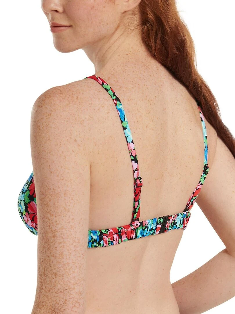 Haut maillot de bain triangle préformé sans armatures Napoli Bleu
