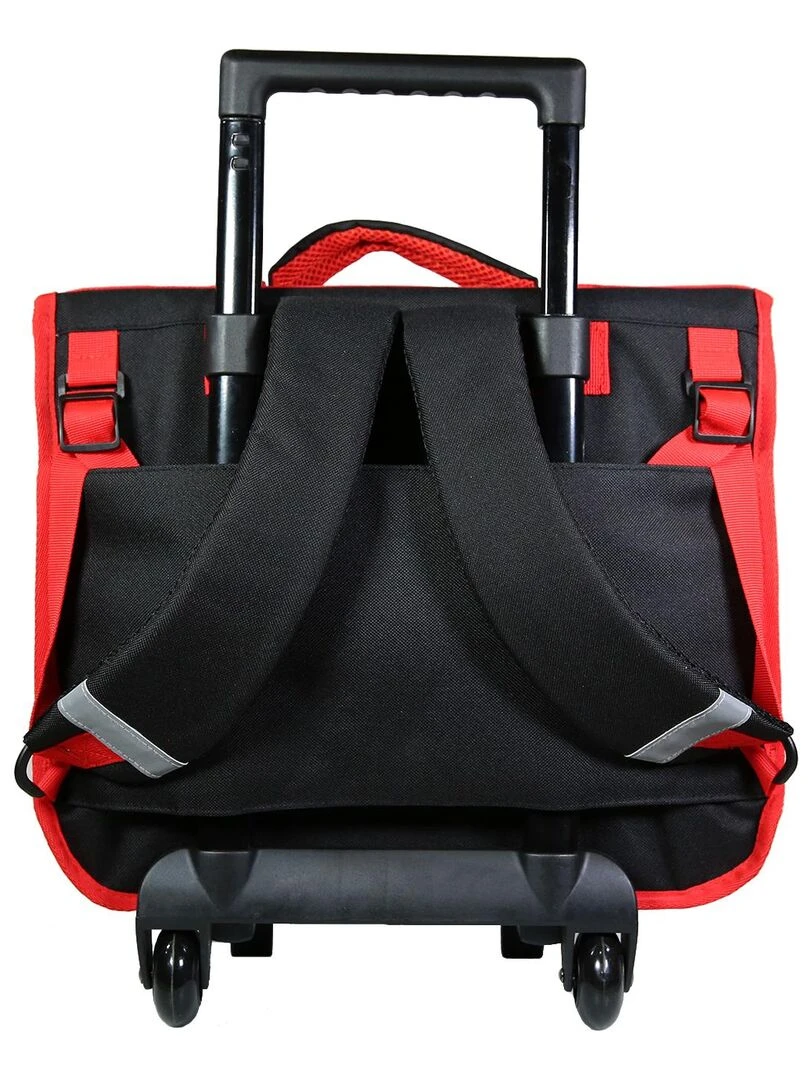 BAGTROTTER Cartable à roulettes 38 cm Jurassic World Dinosaure Noir   Noir