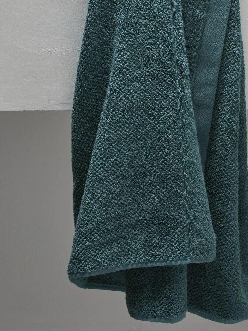 Drap de bain uni 'BIO ORGANIC' 'TODAY'   Bleu
