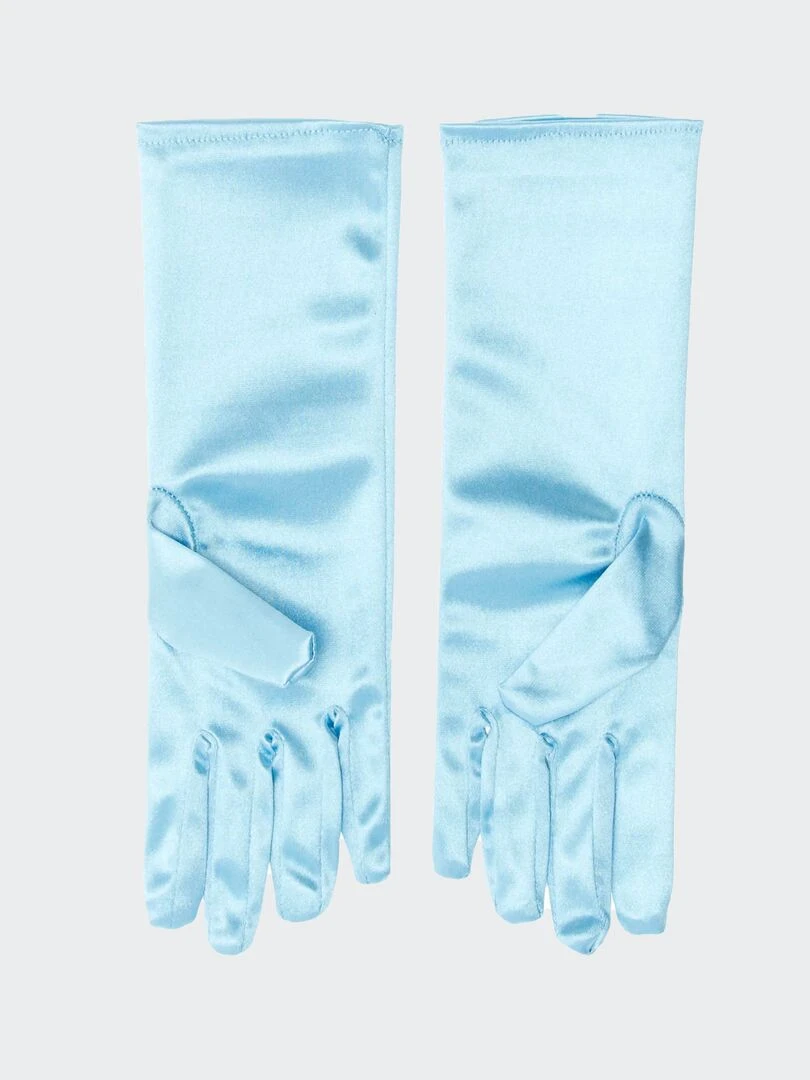 Gants de princesse des glaces   BLEU_
