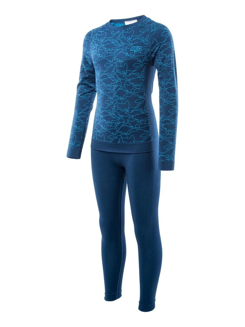 Bejo   Ensemble Sous vêtements thermiques GRAR   Bleu azur