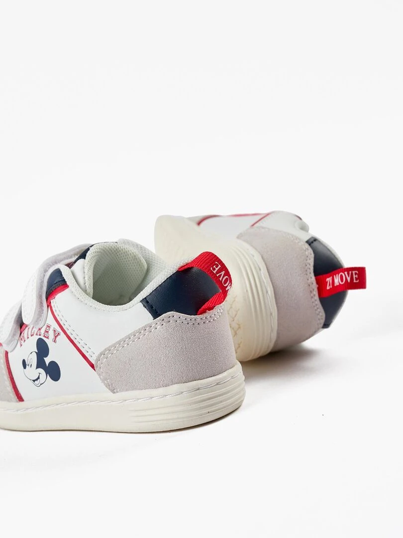 Baskets Mickey pour Bébé Garçon 'ZY Move'   MICKEY   Blanc