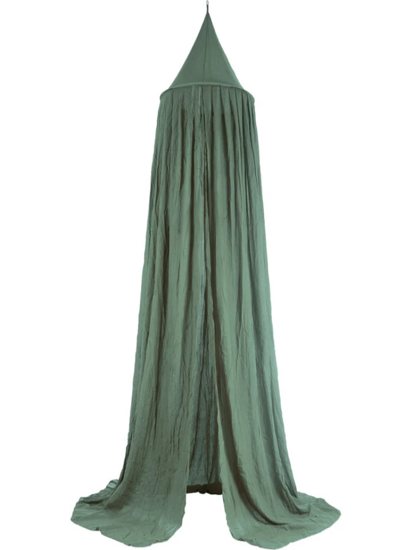 Ciel de lit Ash green vert (245 cm) Vert