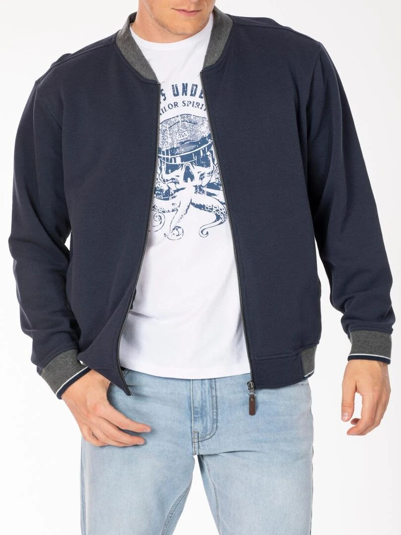 Sweat coupe bomber ADELMO 'Rica Lewis' Bleu