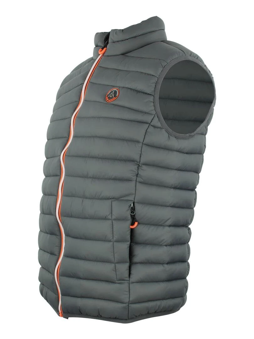 Doudoune fine sans manches homme COTI   PEAK MOUNTAIN   Gris