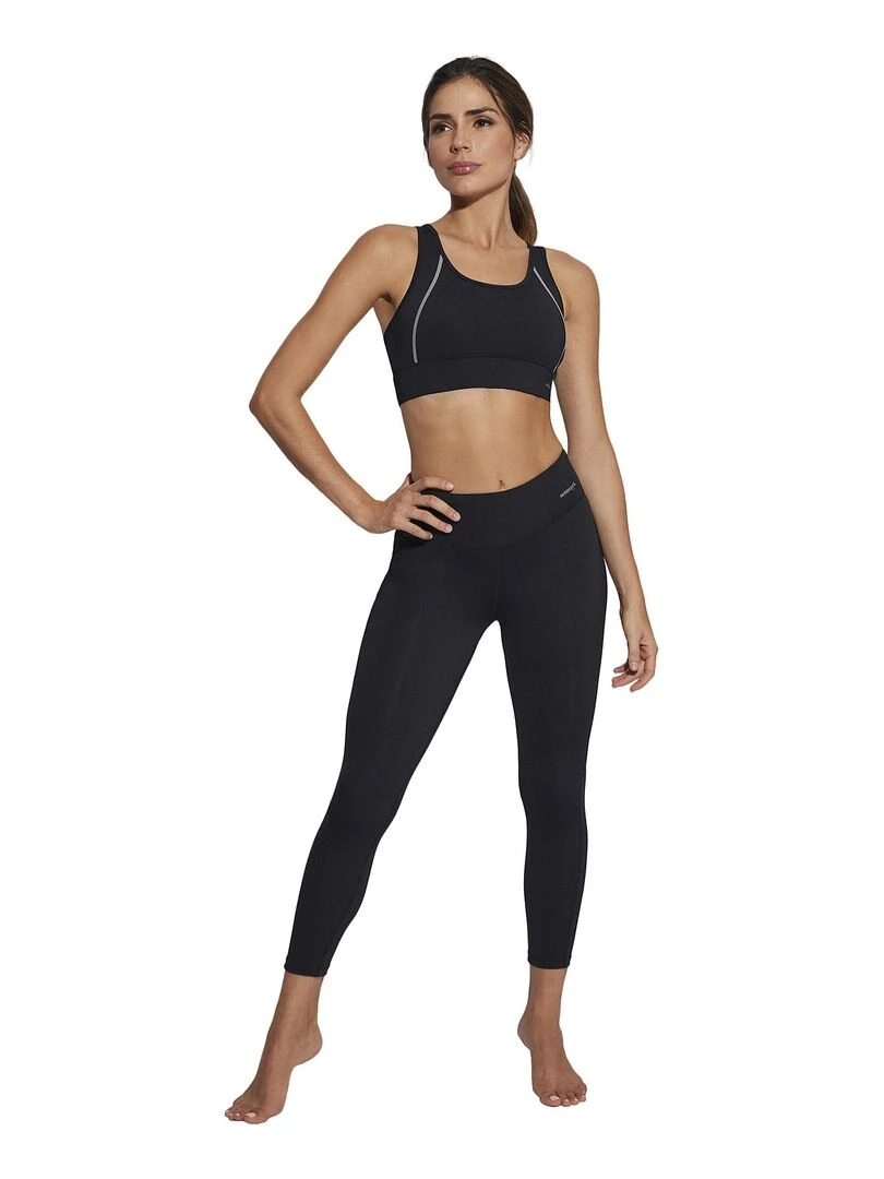 Legging court de sport Tech ST5   Noir