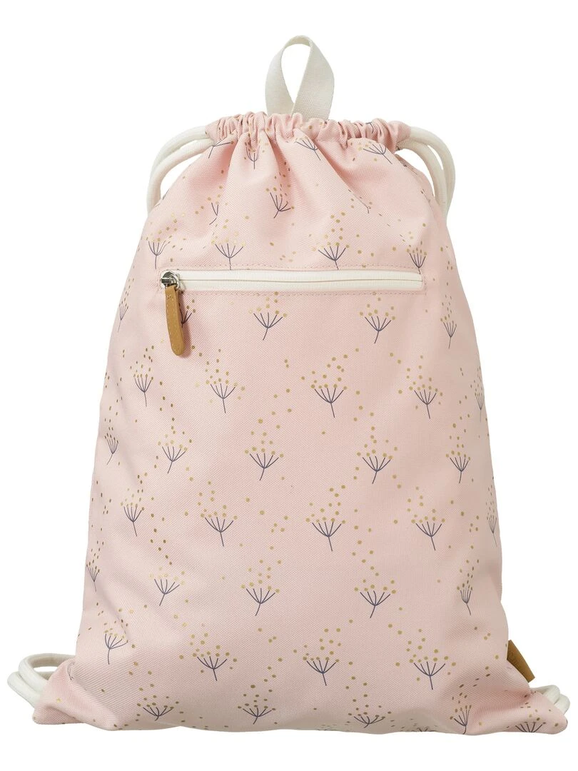 Sac à ficelles Pissenlit Rose