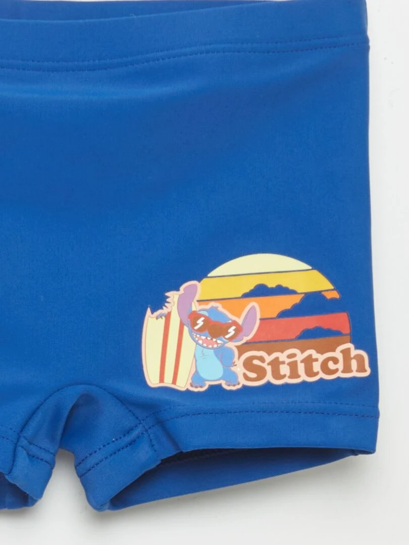 Boxer de bain 'Stitch' Bleu