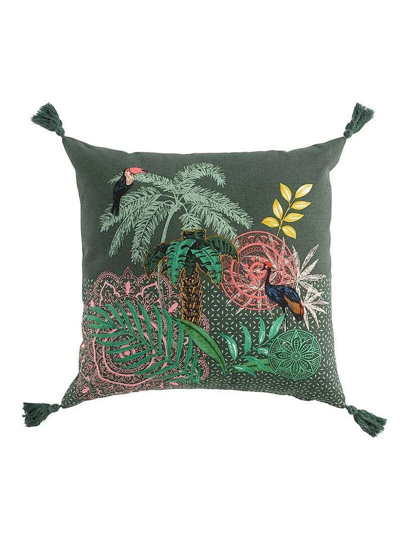 Coussin déco Wonderland Vert