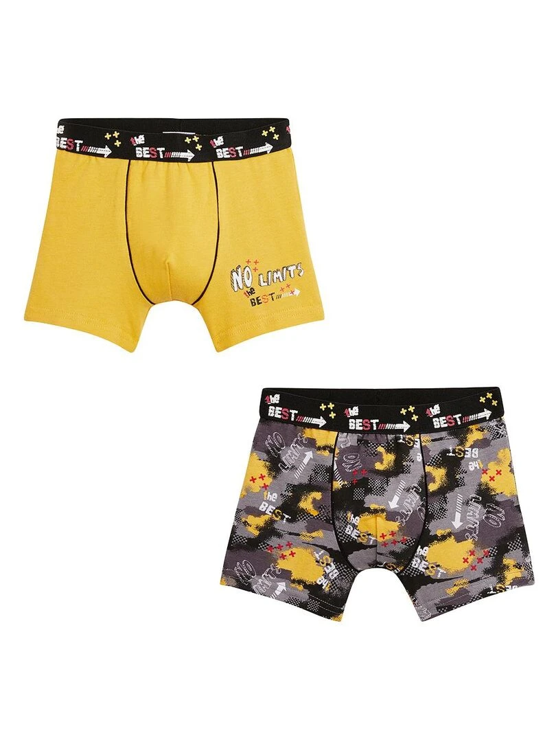Lot de 2 boxers garçon No Limits Multicolore