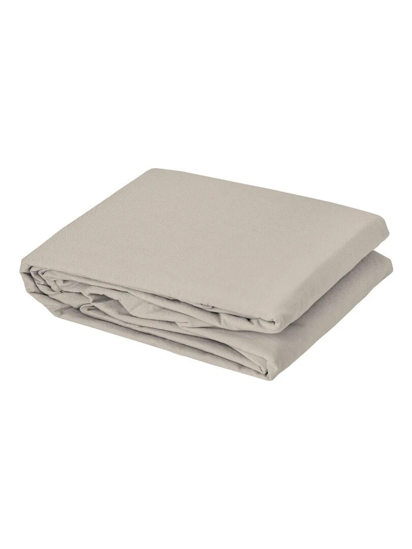 Housse de couette en 100% coton Taupe