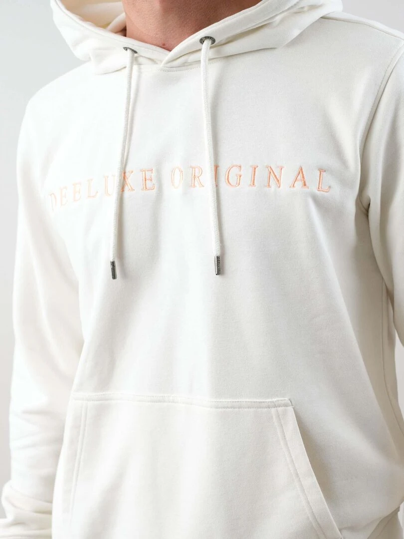 Sweat en jersey french terry pour homme 'Deeluxe'   Blanc