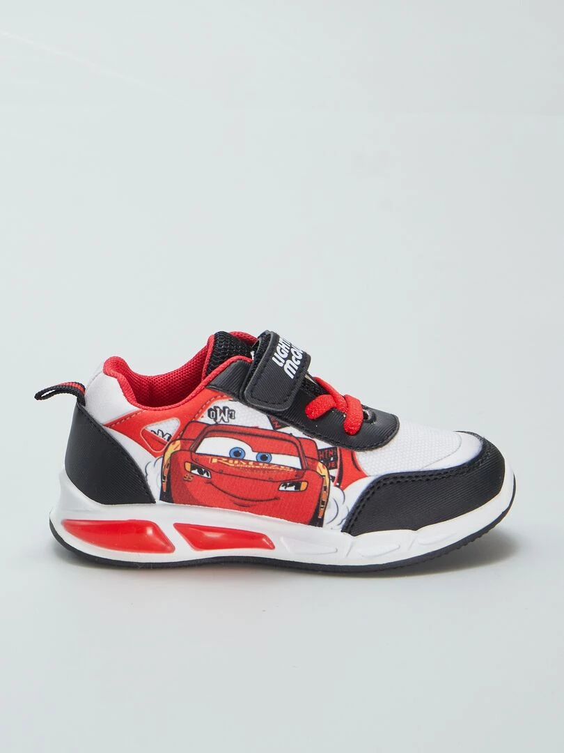 Baskets lumineuses 'Cars' Rouge/noir