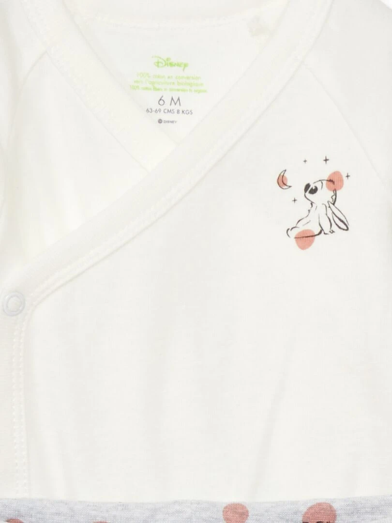 Ensemble body + legging + bonnet 'Disney' 3 pièces Gris/blanc