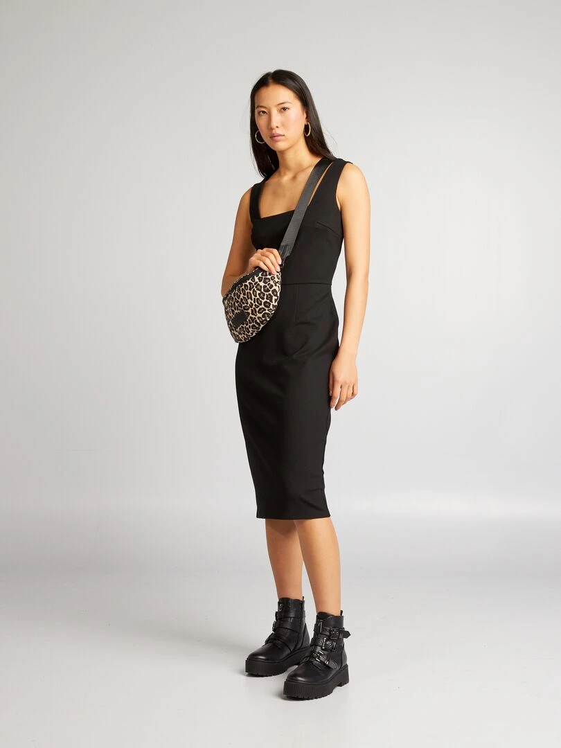 Robe midi noir
