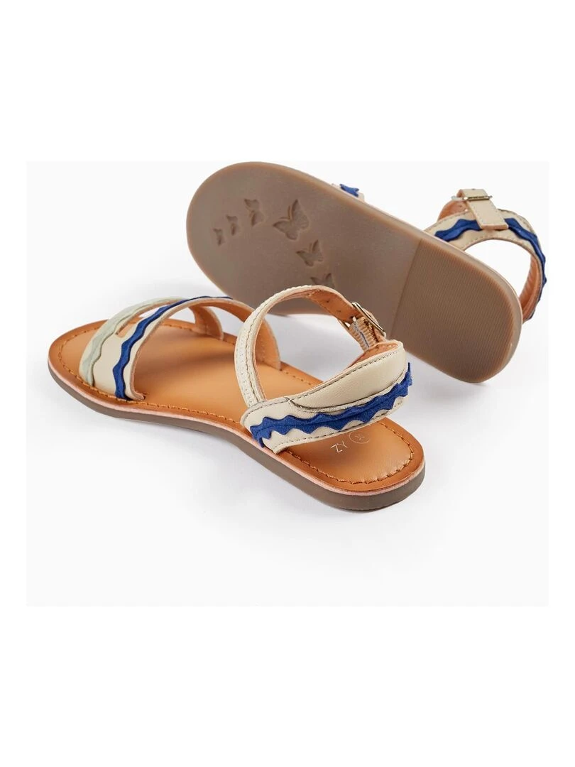 Sandales à lanières pour fille  PICASSO   Blanc