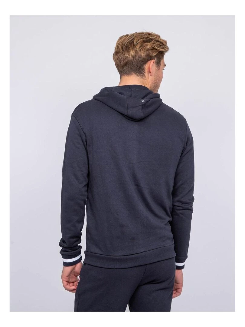 Sweat zippé capuche WALSH Bleu marine