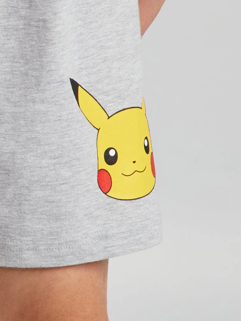 Ensemble pyjama 'Pikachu'   Gris