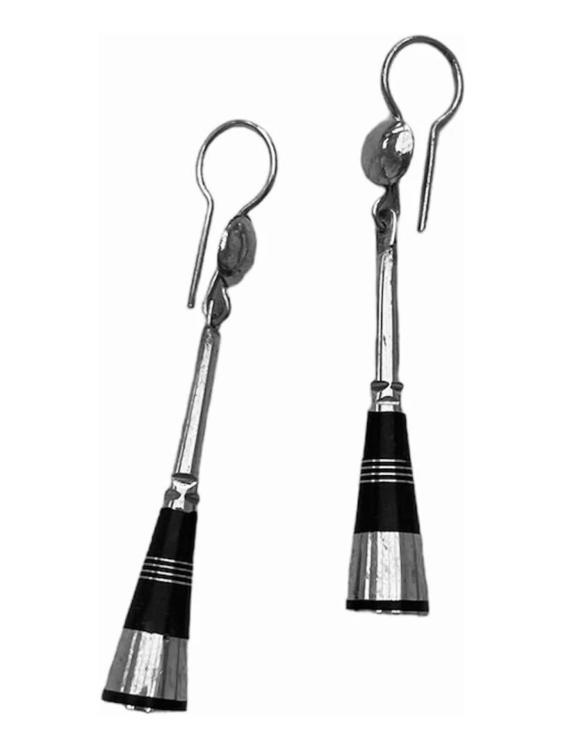 Boucles d'oreilles touareg massue Argent