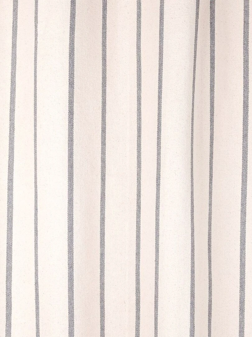 Rideau à œillets 135x260 cm St Trop anthracite coton   Gris