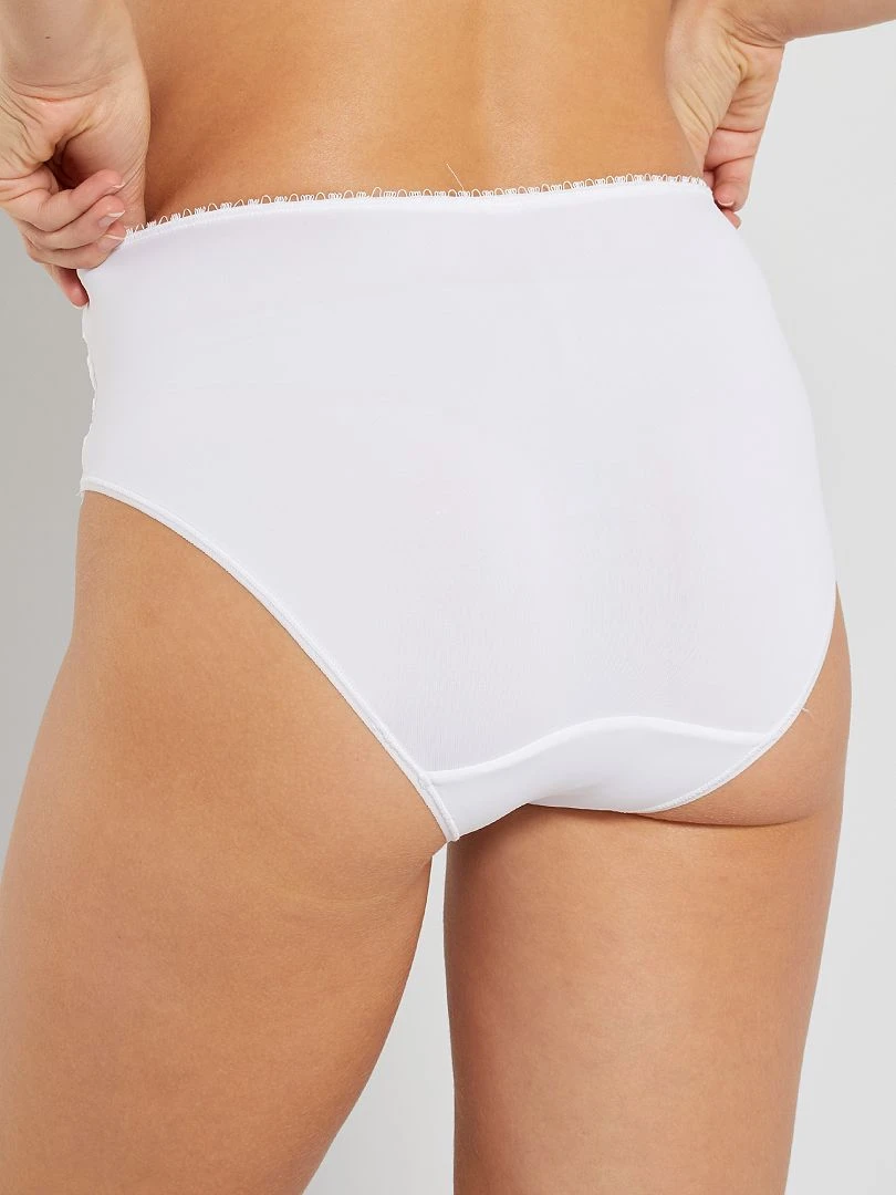 Culotte en dentelle 'Playtex' blanc