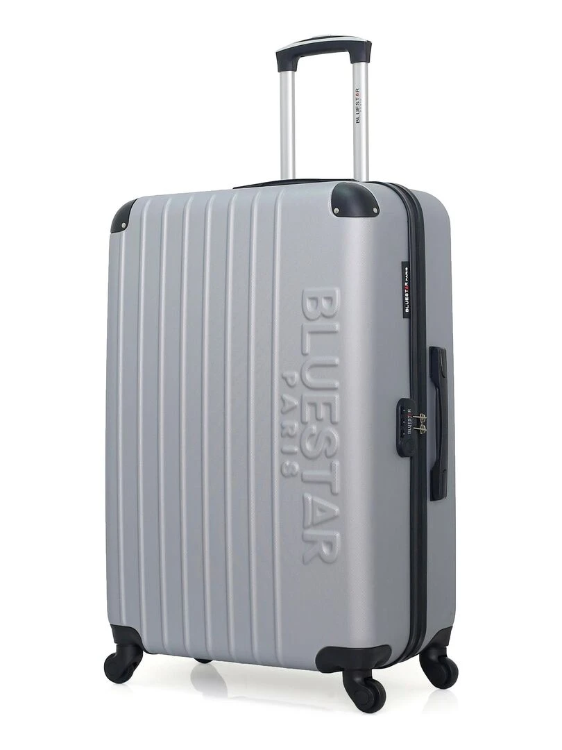BLUESTAR VALISE GRAND FORMAT RIGIDE BUCAREST Gris