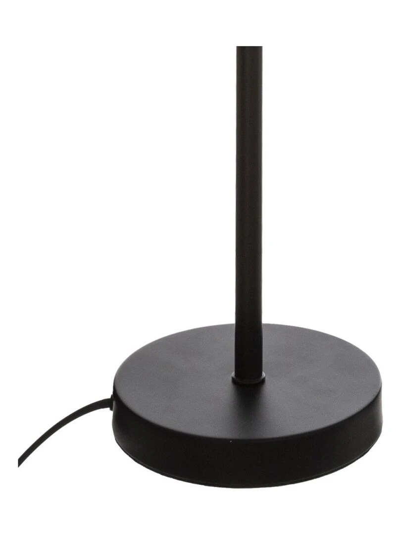 Lampe droite Jule noir doré H42   Noir